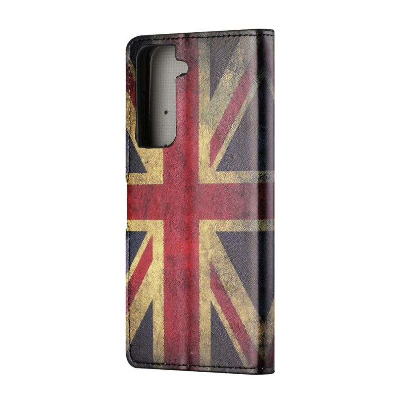 Folio Deksel Samsung Galaxy S21 5G Englands Flagg