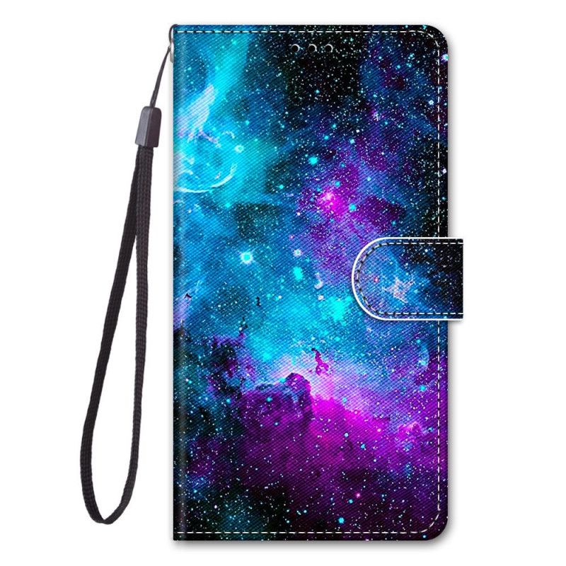 Folio Deksel Samsung Galaxy S21 5G Kosmisk Himmel