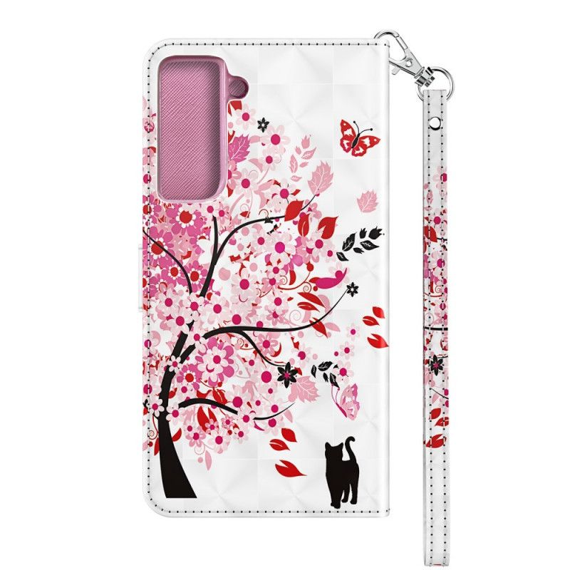 Folio Deksel Samsung Galaxy S21 5G Rosa Tre