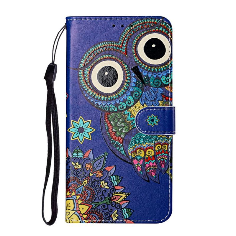 Folio Deksel Samsung Galaxy S21 5G Ugle I Mandala