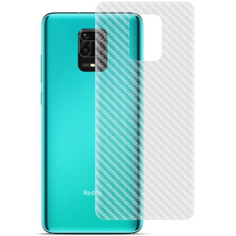 Bakre Beskyttelsesfilm For Xiaomi Redmi Note 9S / Note 9 Pro Carbon Imak