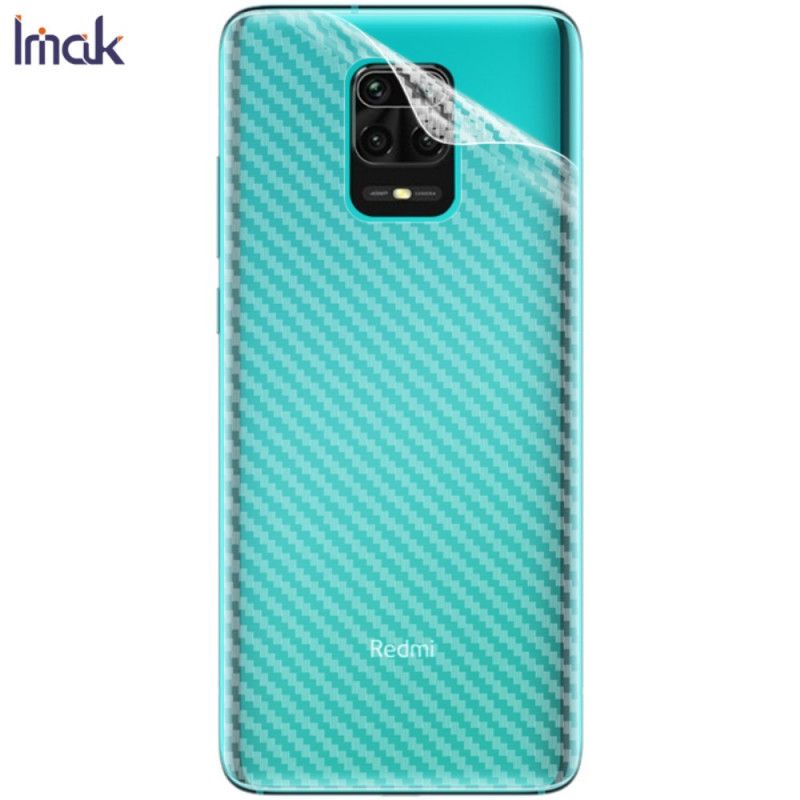 Bakre Beskyttelsesfilm For Xiaomi Redmi Note 9S / Note 9 Pro Carbon Imak