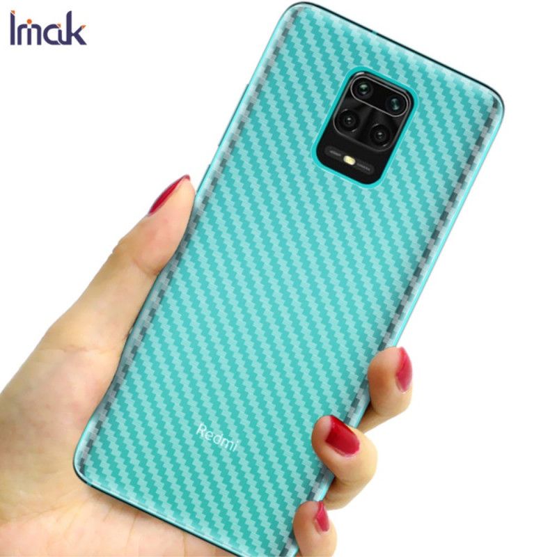 Bakre Beskyttelsesfilm For Xiaomi Redmi Note 9S / Note 9 Pro Carbon Imak