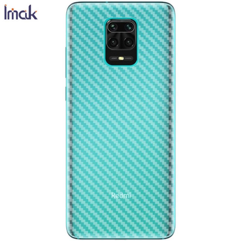 Bakre Beskyttelsesfilm For Xiaomi Redmi Note 9S / Note 9 Pro Carbon Imak