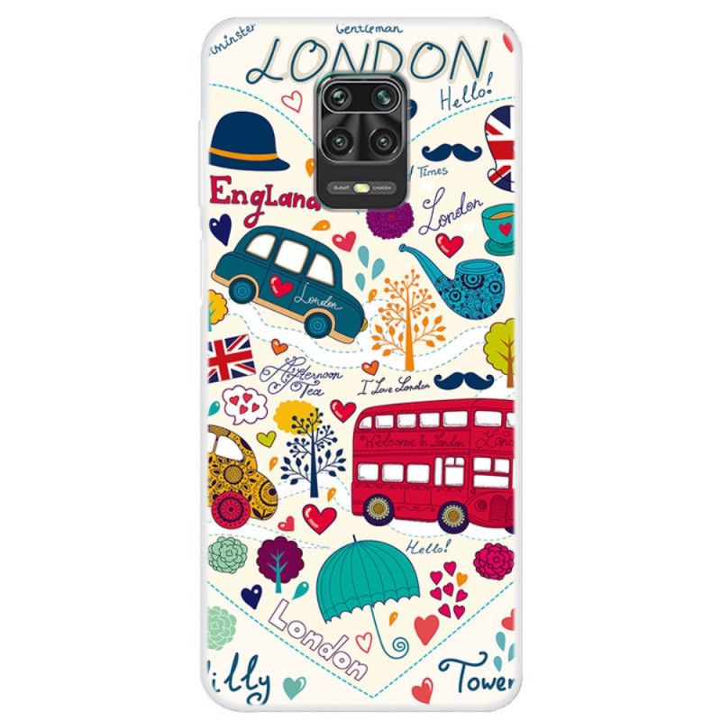 Deksel for Xiaomi Redmi Note 9S / Note 9 Pro Liv I London