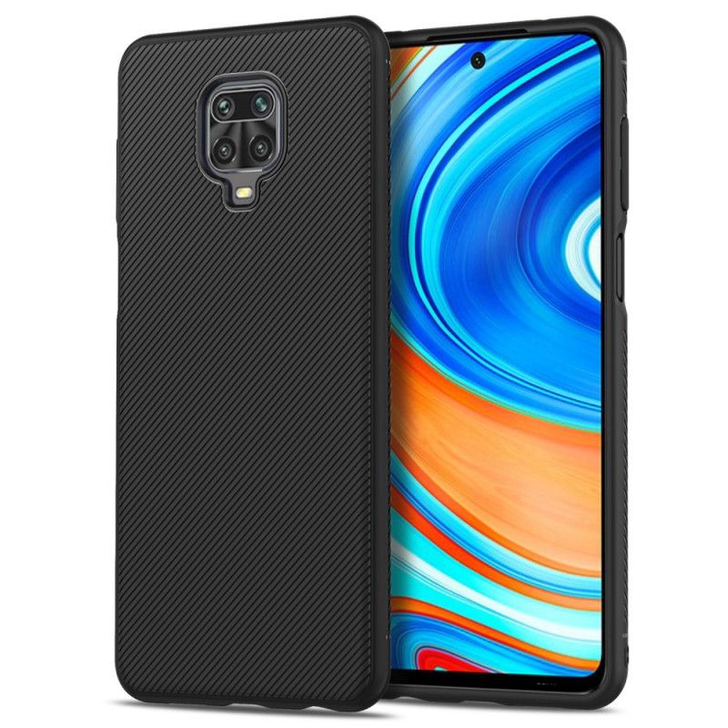 Deksel for Xiaomi Redmi Note 9S / Note 9 Pro Svart Jazzserie Twill