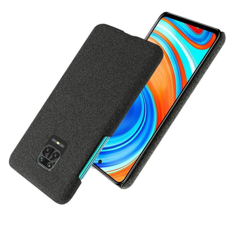 Deksel for Xiaomi Redmi Note 9S / Note 9 Pro Svart Ksq Elegant Stoff