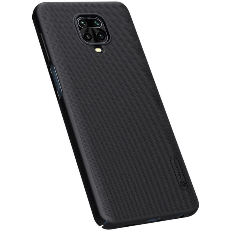 Deksel for Xiaomi Redmi Note 9S / Note 9 Pro Svart Stiv Frostet Nillkin