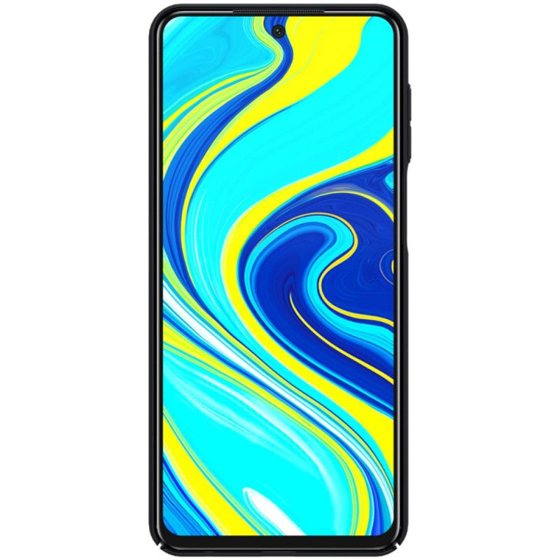 Deksel for Xiaomi Redmi Note 9S / Note 9 Pro Svart Stiv Frostet Nillkin