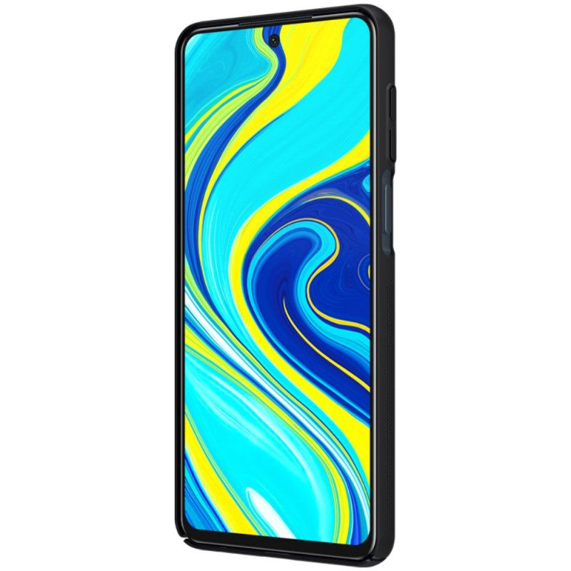 Deksel for Xiaomi Redmi Note 9S / Note 9 Pro Svart Stiv Frostet Nillkin