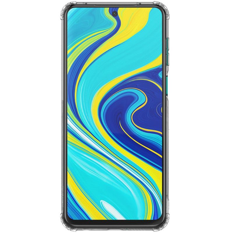 Deksel Xiaomi Redmi Note 9S / Note 9 Pro Hvit Forsterket Gjennomsiktig Nillkin