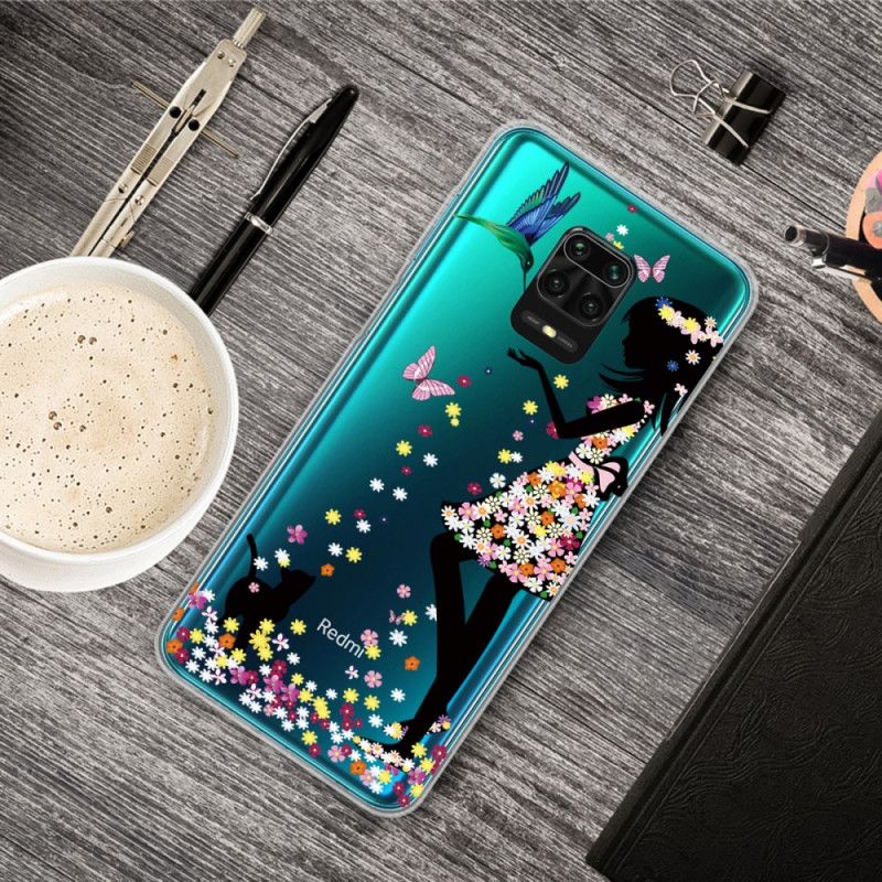 Deksel Xiaomi Redmi Note 9S / Note 9 Pro Magisk Kvinne Beskyttelse