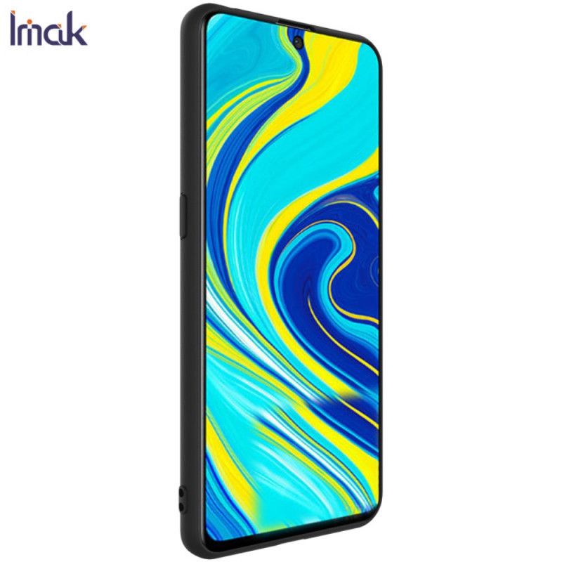 Deksel Xiaomi Redmi Note 9S / Note 9 Pro Svart Uc-1 Silikonmatte Imak Beskyttelse