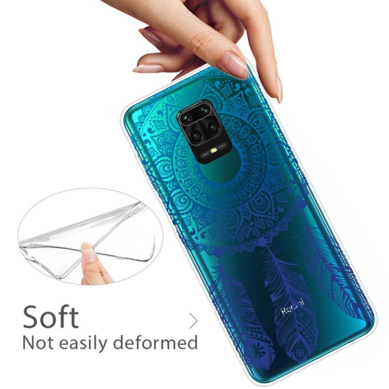 Deksel Xiaomi Redmi Note 9S / Note 9 Pro Unik Blomstermandala Beskyttelse