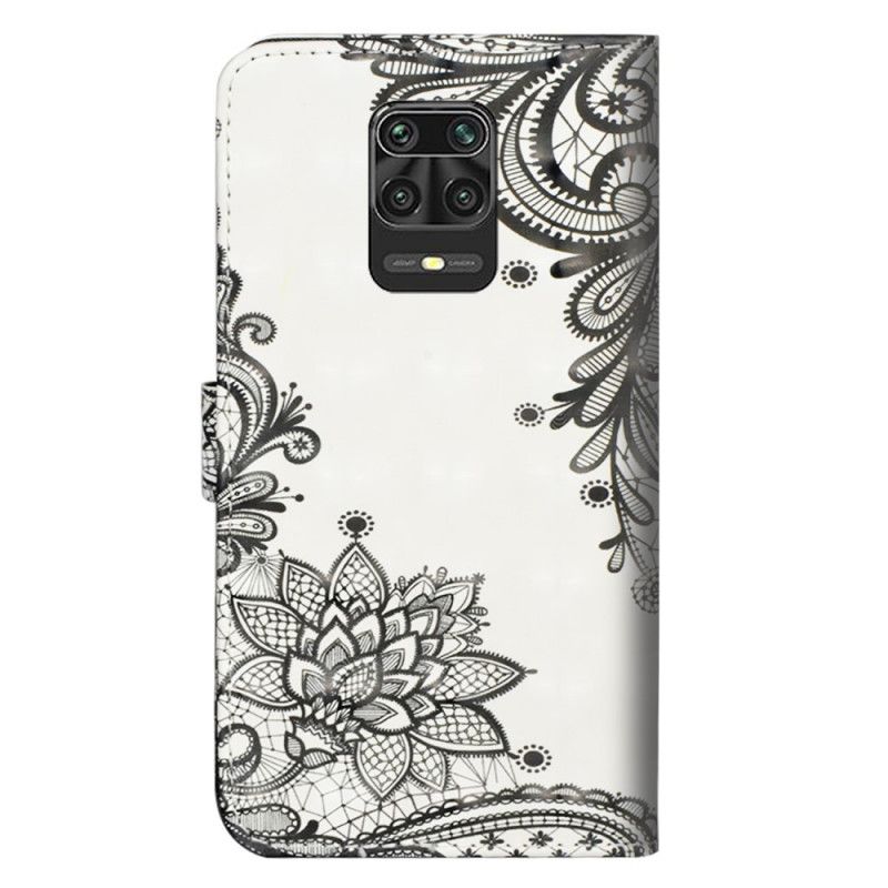 Folio Deksel for Xiaomi Redmi Note 9S / Note 9 Pro Elegant Blonder