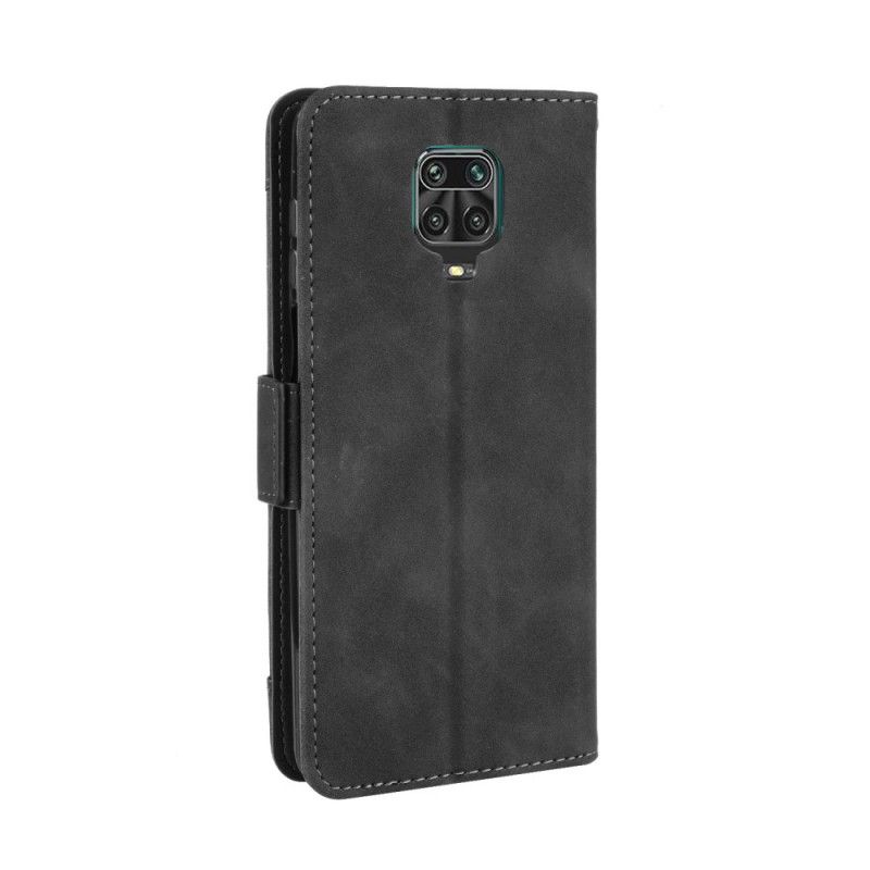 Folio Deksel for Xiaomi Redmi Note 9S / Note 9 Pro Svart Multikort