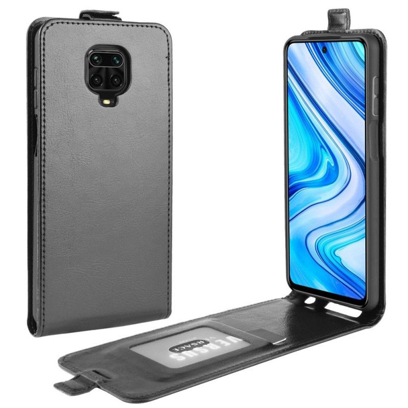 Folio Deksel Xiaomi Redmi Note 9S / Note 9 Pro Svart Sammenleggbar