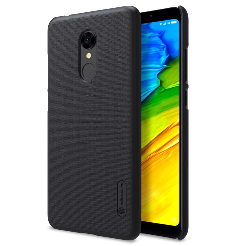 Deksel for Xiaomi Redmi 5 Svart Stiv Frostet Nillkin