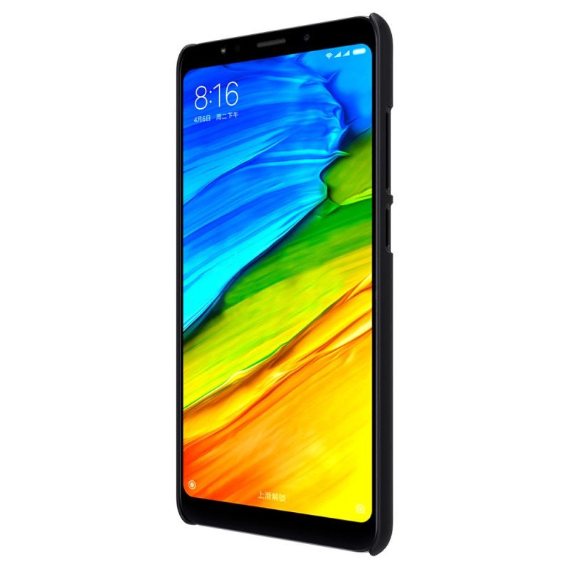 Deksel for Xiaomi Redmi 5 Svart Stiv Frostet Nillkin