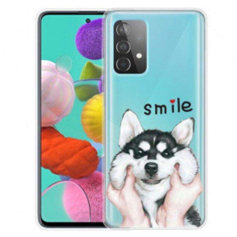 Deksel Til Samsung Galaxy A52 4G / A52 5G / A52s 5G Smil Hund