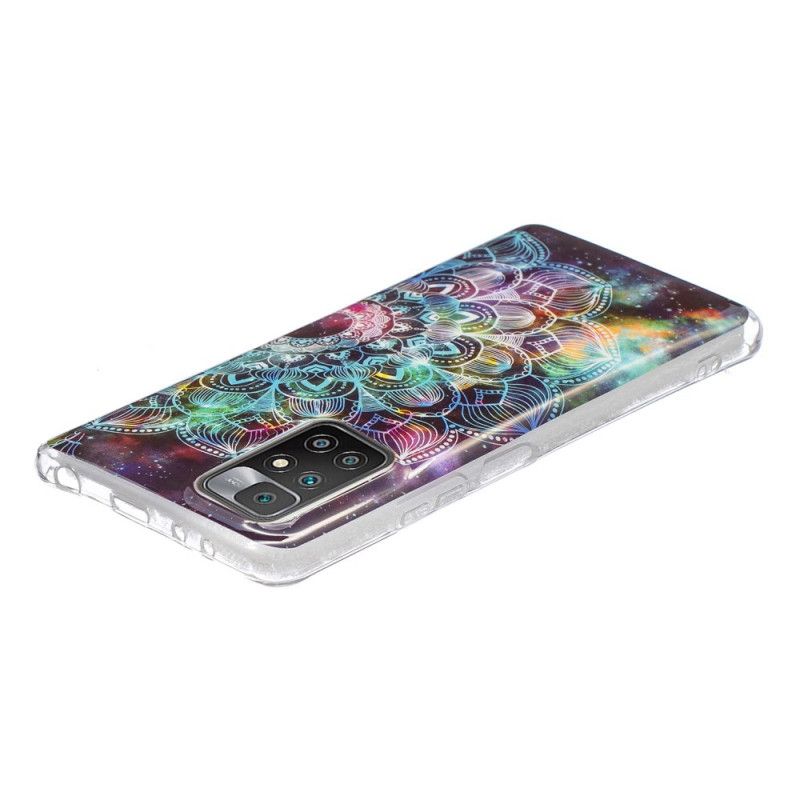 Deksel Xiaomi Redmi 10 Fluorescerende Farget Mandala