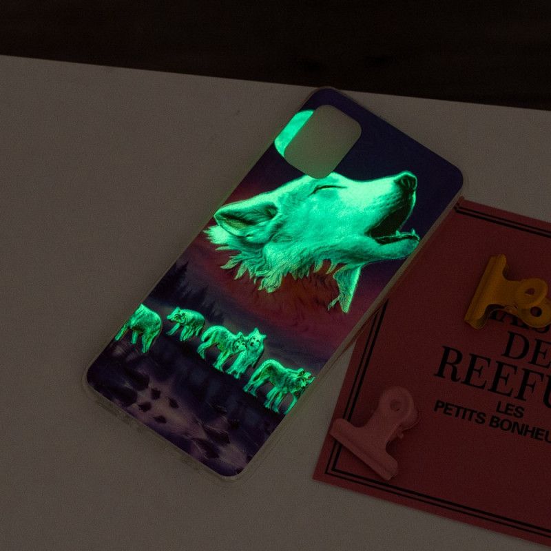 Deksel Xiaomi Redmi 10 Fluorescerende Ulv