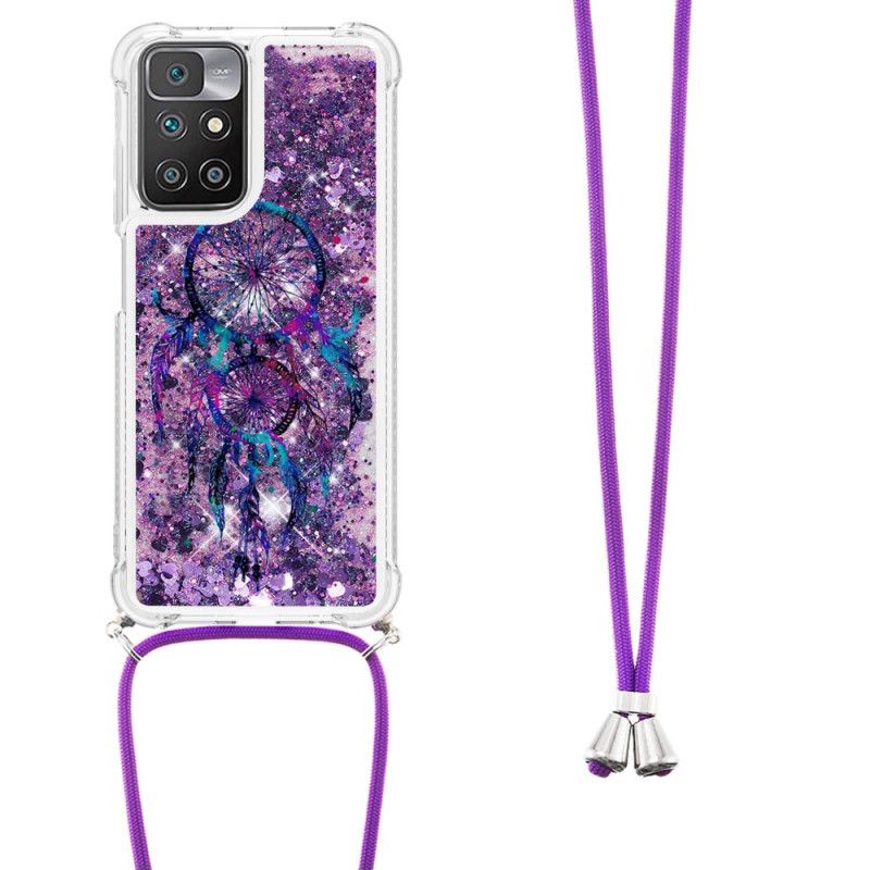 Deksel Xiaomi Redmi 10 Glitter Drawstring Dream Catcher Beskyttelse Deksel