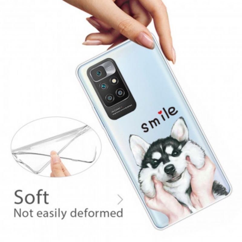 Deksel Xiaomi Redmi 10 Mobildeksel Smile Dog