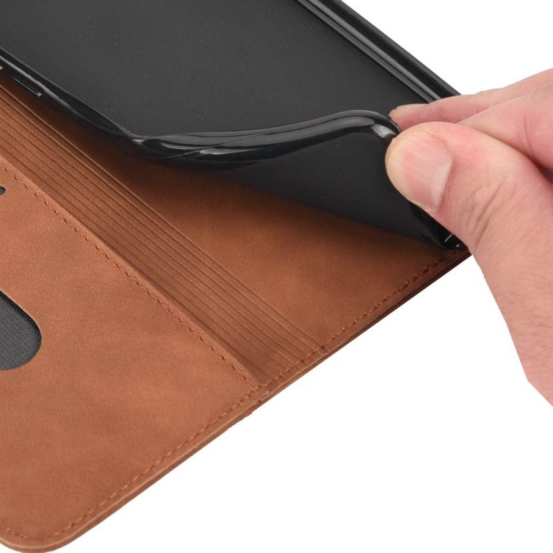 Folio Deksel Lær Xiaomi Redmi 10 Mobildeksel Bicolor Business Leather Effect