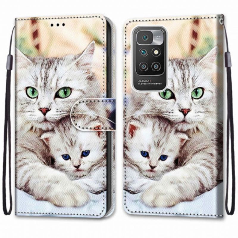 Folio Deksel Xiaomi Redmi 10 Cat Family