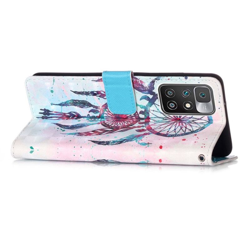 Folio Deksel Xiaomi Redmi 10 Catch Dreams Watercolor Beskyttelse Deksel