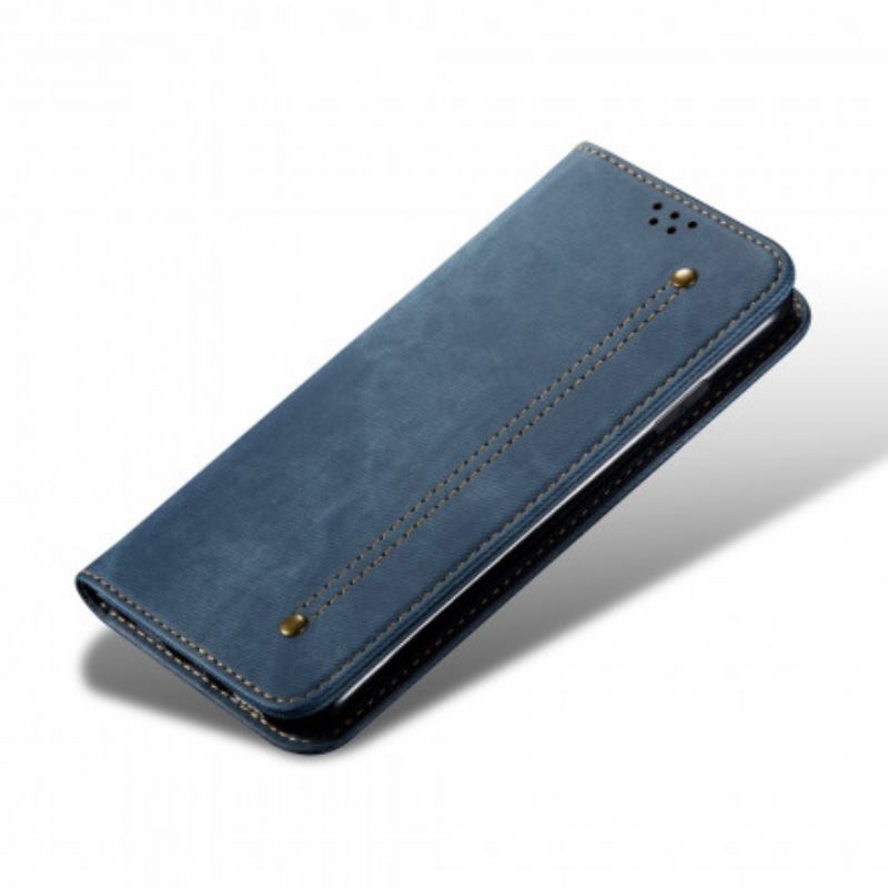 Folio Deksel Xiaomi Redmi 10 Denimstoff