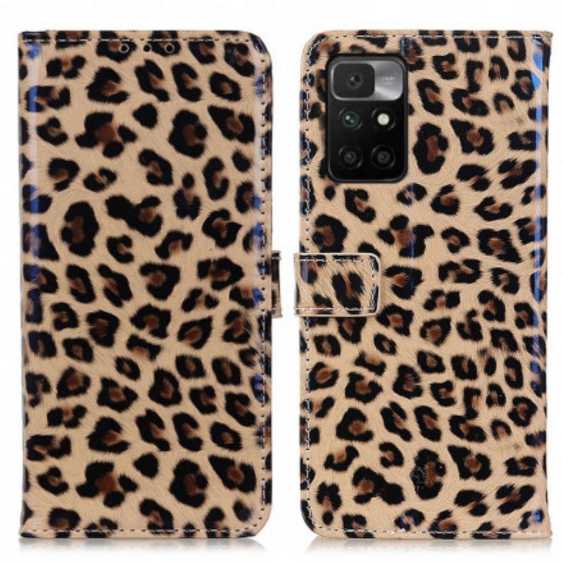 Folio Deksel Xiaomi Redmi 10 Leopard