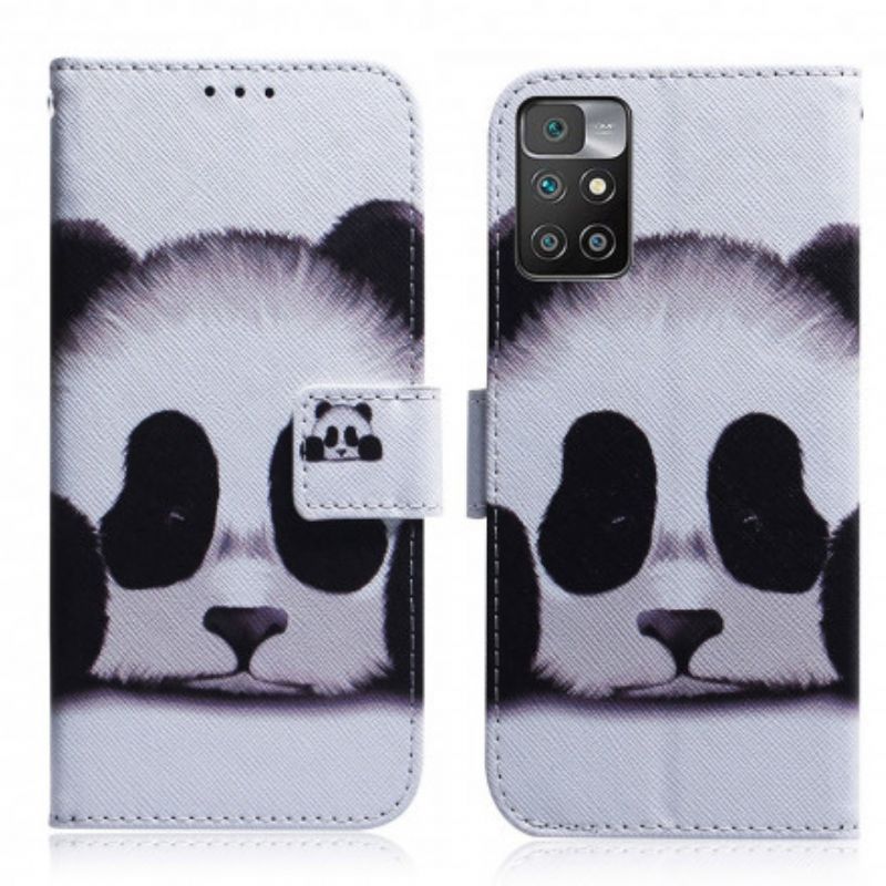 Folio Deksel Xiaomi Redmi 10 Panda Face