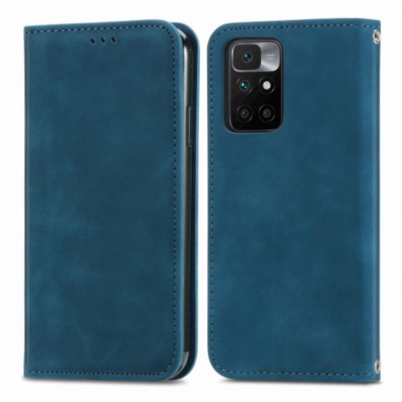 Folio Deksel Xiaomi Redmi 10 Skin-touch