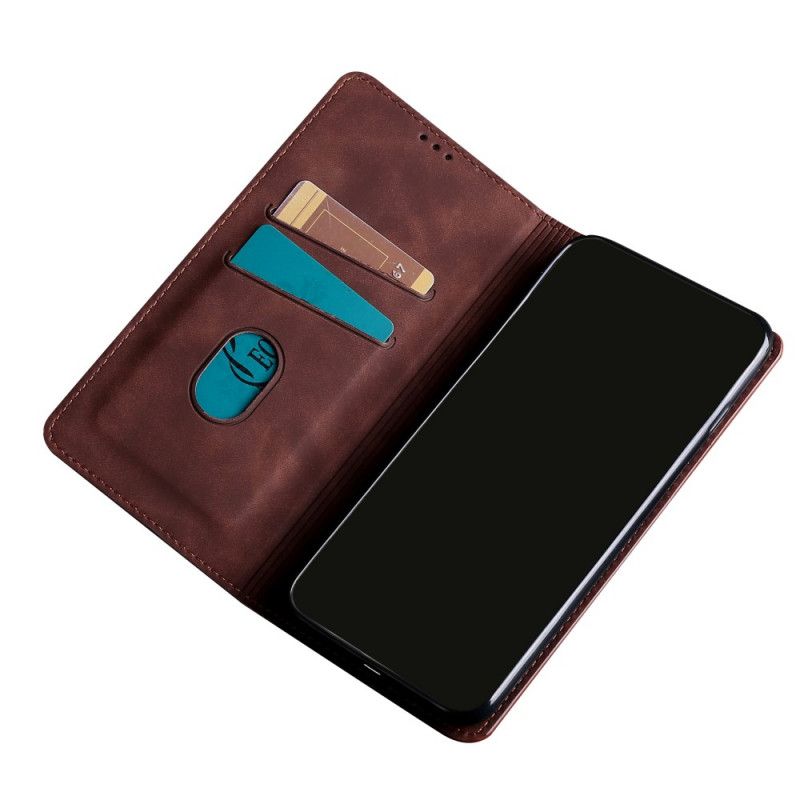 Folio Deksel Xiaomi Redmi 10 Skin-touch-design