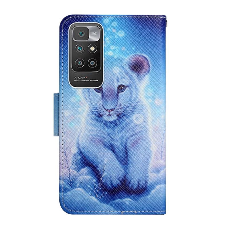 Folio Deksel Xiaomi Redmi 10 Snow Tiger