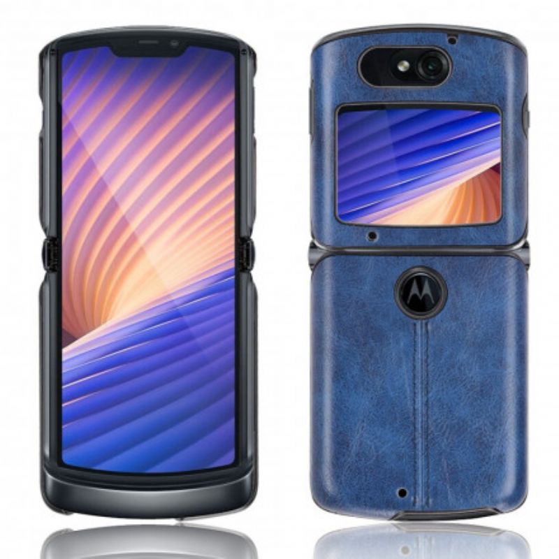 Deksel Motorola Razr 5g Kunstskinnsøm