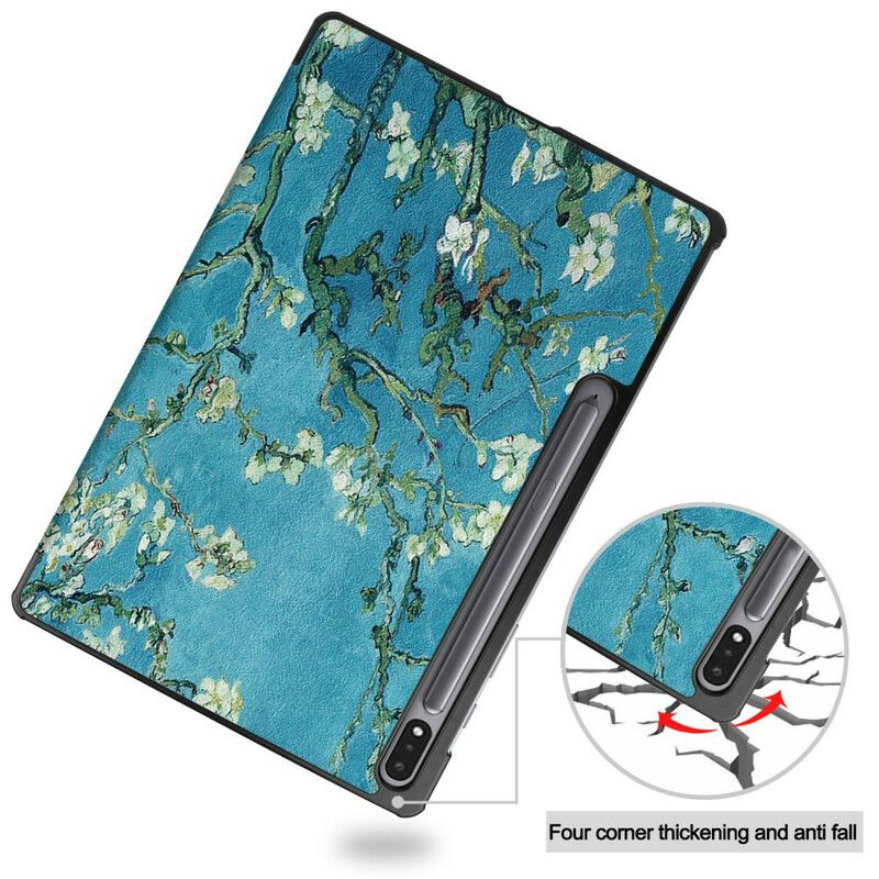 Smart Case Samsung Galaxy Tab S7 Fe Stylus Holder Grener