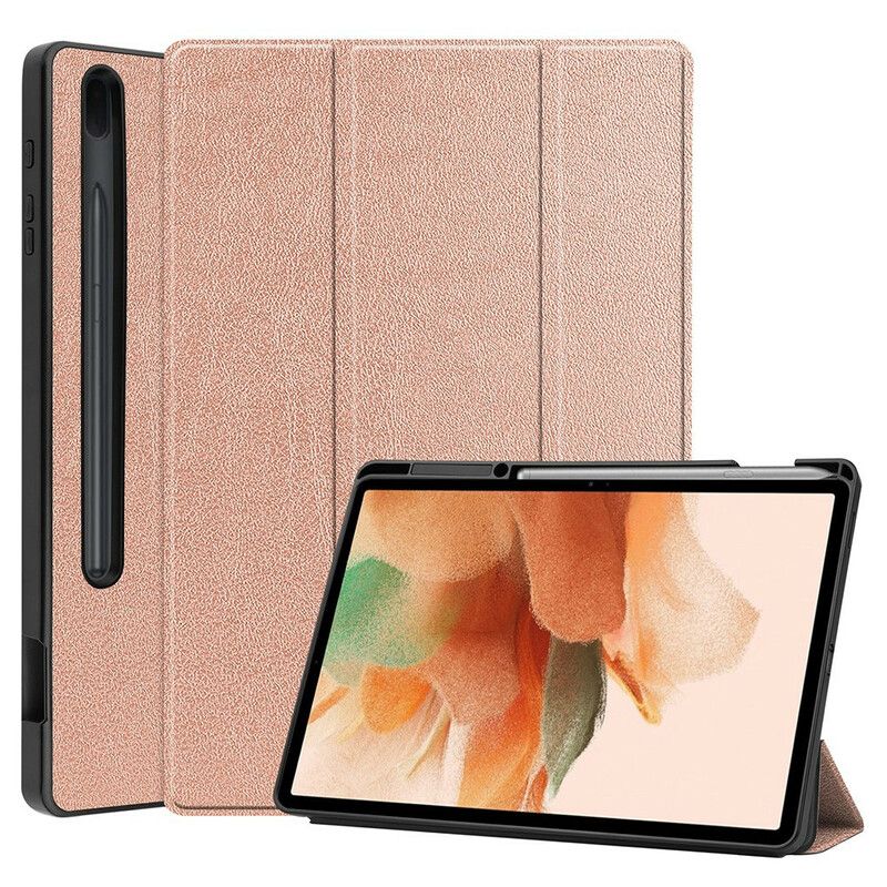 Smart Case Samsung Galaxy Tab S7 Fe Tri Fold Pennholder