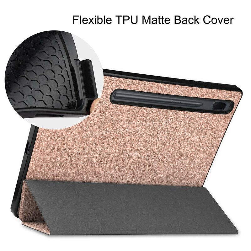 Smart Case Samsung Galaxy Tab S7 Fe Tri Fold Pennholder