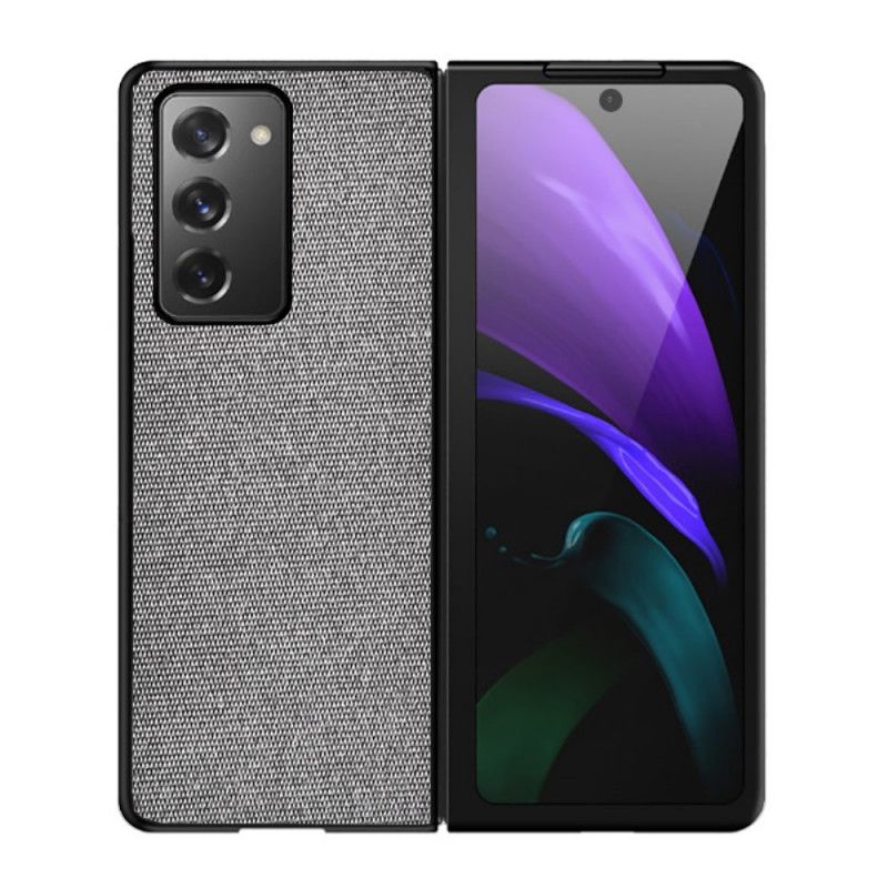 Deksel Samsung Galaxy Z Fold 2 Svart Stoffhybrid