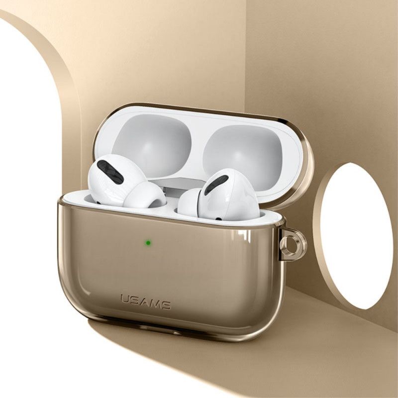 Deksel AirPods Pro Brun Usams Fleksibel Silikon