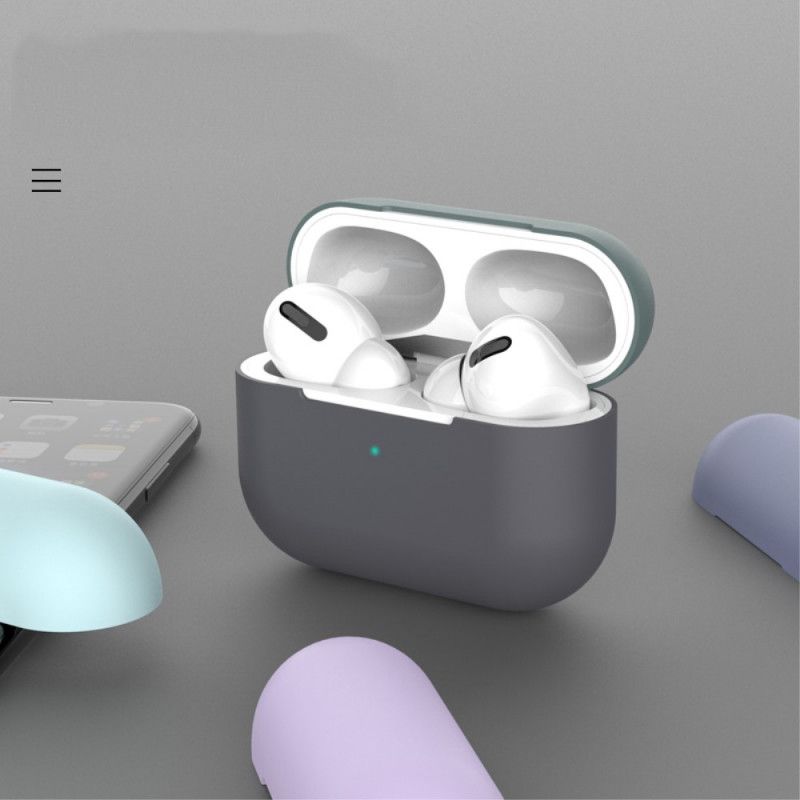 Deksel AirPods Pro Hvit Tofarget Silikon