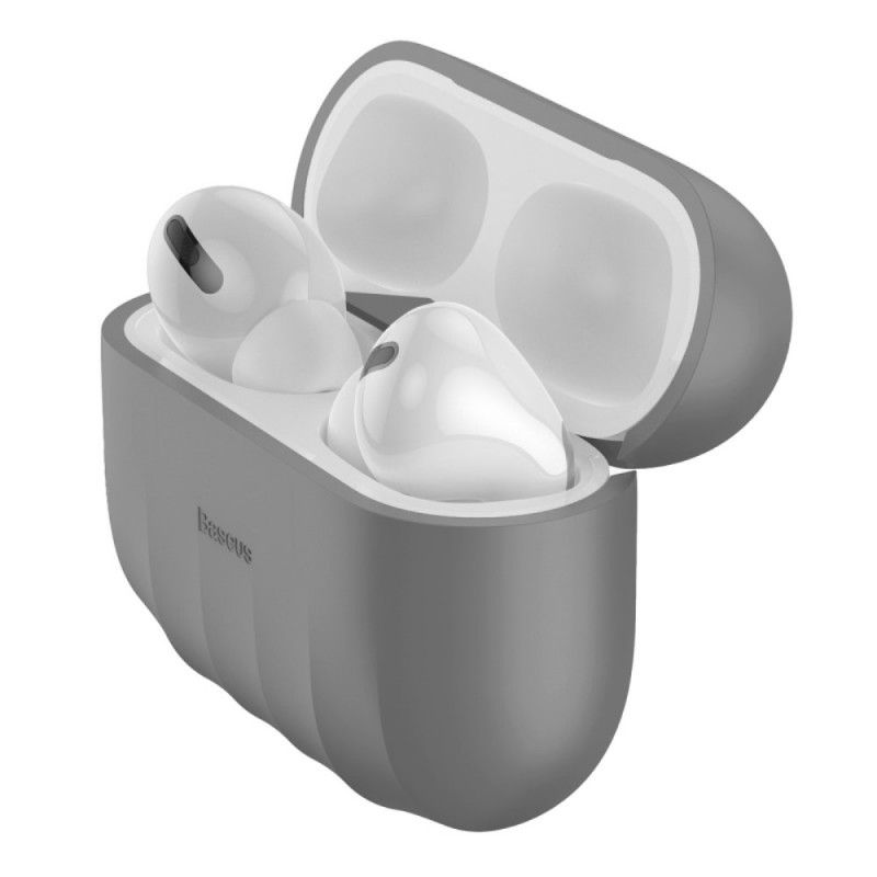 Deksel AirPods Pro Svart Baseus Premium Silikon