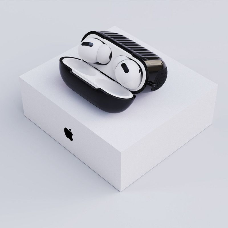 Deksel AirPods Pro Svart Mobildeksel Blank Hybriddesign