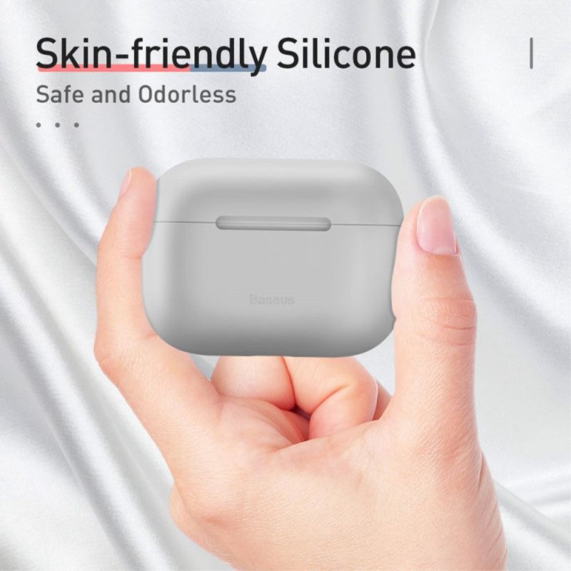 Deksel AirPods Pro Svart Silikonegelbase