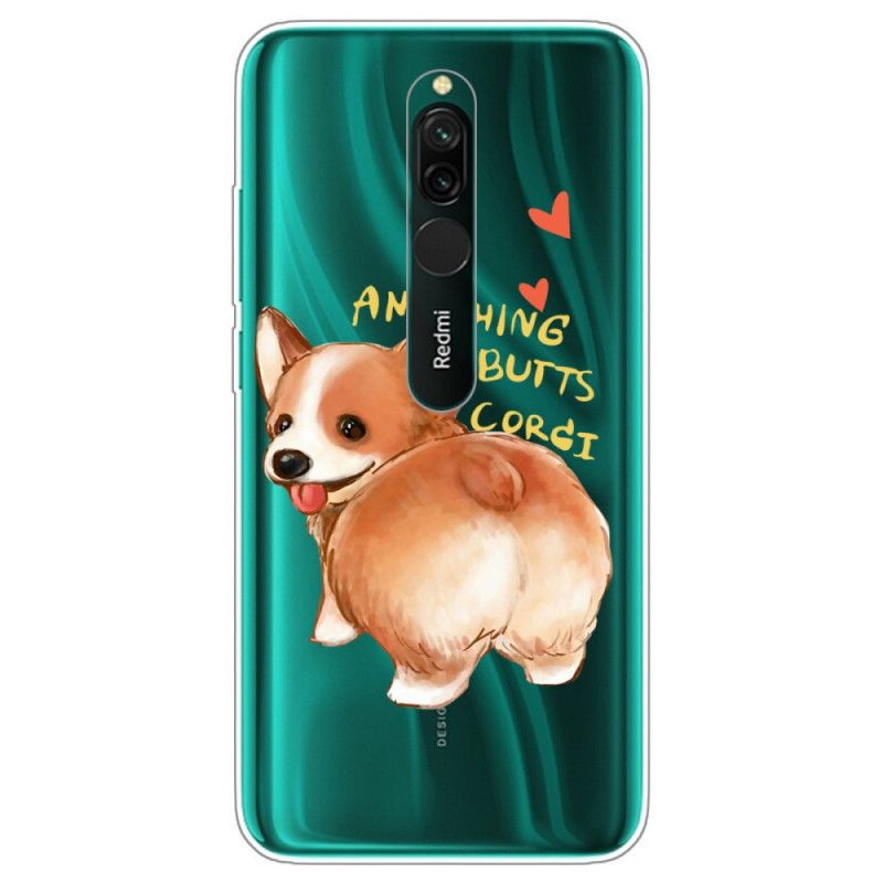 Deksel for Xiaomi Redmi 8 Hunden Kysser Meg