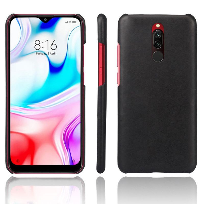 Deksel for Xiaomi Redmi 8 Rød Ksq Skinneffekt