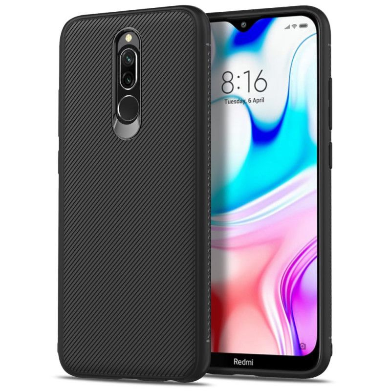 Deksel for Xiaomi Redmi 8 Svart Jazzserie Twill